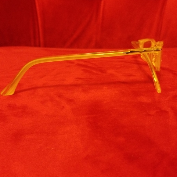 ProDesign Denmark Yellow Translucent Eyeglass Frames with Soft Case - Picture 5 of 8